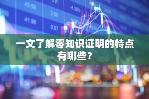 一文了解零知识证明的特点有哪些？