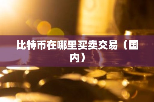 比特币在哪里买卖交易（国内）