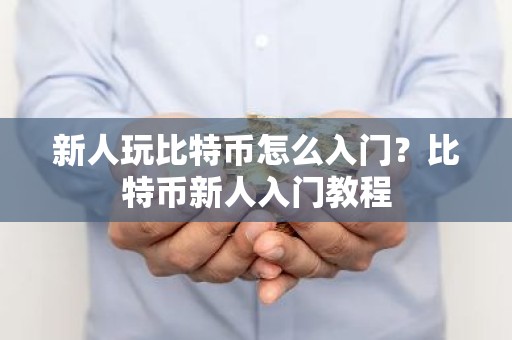 新人玩比特币怎么入门？比特币新人入门教程