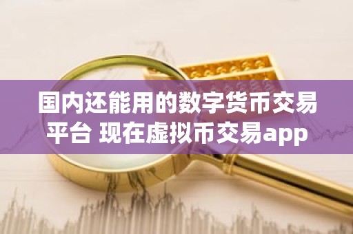 国内还能用的数字货币交易平台 现在虚拟币交易app