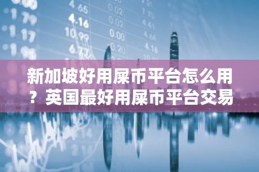 新加坡好用屎币平台怎么用？英国最好用屎币平台交易量排名