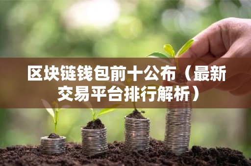 区块链钱包前十公布（最新 交易平台排行解析）