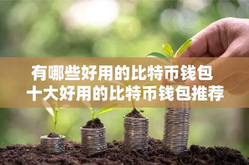 有哪些好用的比特币钱包 十大好用的比特币钱包推荐