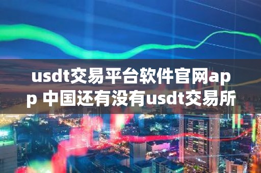 usdt交易平台软件官网app 中国还有没有usdt交易所了