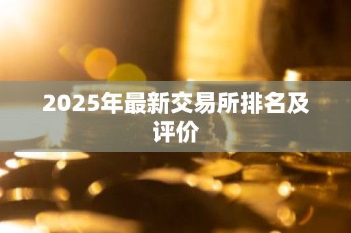 2025年最新交易所排名及评价