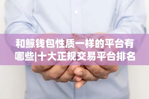 和鲸钱包性质一样的平台有哪些|十大正规交易平台排名