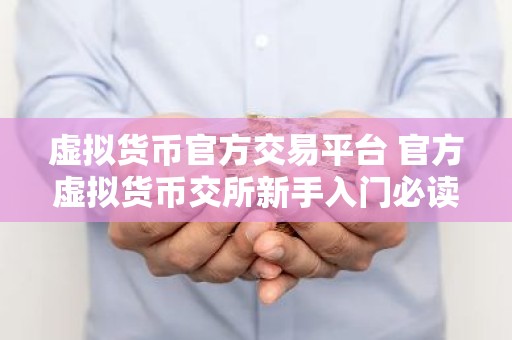 虚拟货币官方交易平台 官方虚拟货币交所新手入门必读