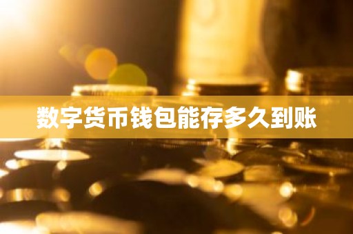 数字货币钱包能存多久到账