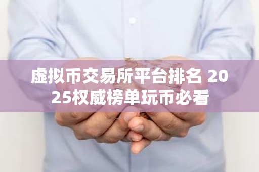 虚拟币交易所平台排名 2025权威榜单玩币必看