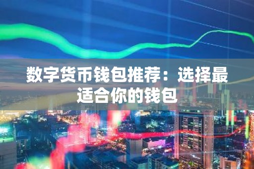 数字货币钱包推荐：选择最适合你的钱包