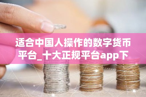 适合中国人操作的数字货币平台_十大正规平台app下载