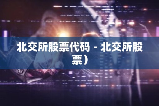 北交所股票代码 - 北交所股票）