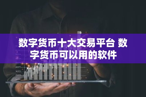 数字货币十大交易平台 数字货币可以用的软件
