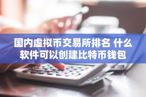 国内虚拟币交易所排名 什么软件可以创建比特币钱包
