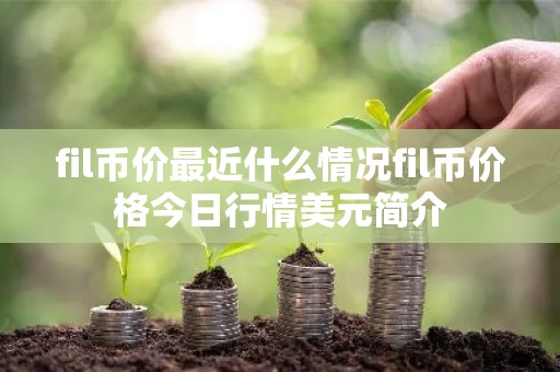fil币价最近什么情况fil币价格今日行情美元简介