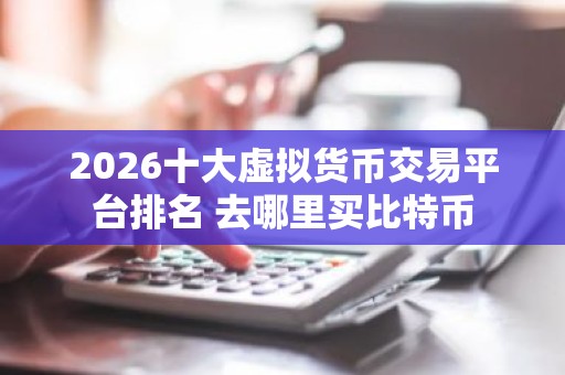 2026十大虚拟货币交易平台排名 去哪里买比特币