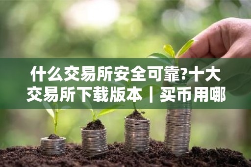 什么交易所安全可靠?十大交易所下载版本｜买币用哪个软件好?