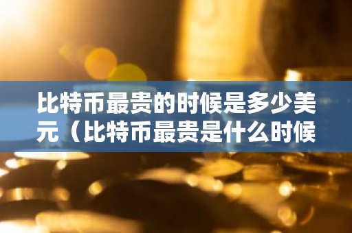 比特币最贵的时候是多少美元（比特币最贵是什么时候）