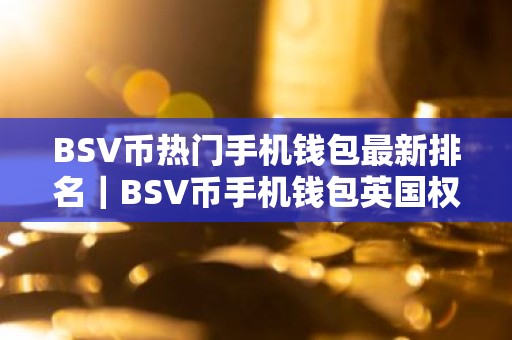 BSV币热门手机钱包最新排名｜BSV币手机钱包英国权威榜单