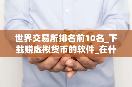 世界交易所排名前10名_下载赚虚拟货币的软件_在什么手机软件上买币？