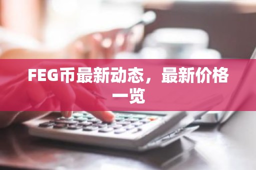 FEG币最新动态，最新价格一览