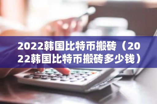 2022韩国比特币搬砖（2022韩国比特币搬砖多少钱）