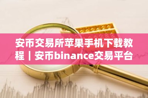 安币交易所苹果手机下载教程｜安币binance交易平台App下载教程