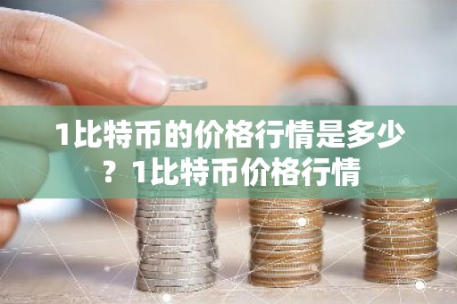 1比特币的价格行情是多少？1比特币价格行情