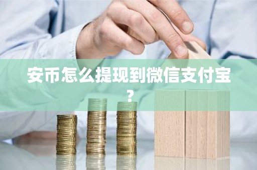 安币怎么提现到微信支付宝？