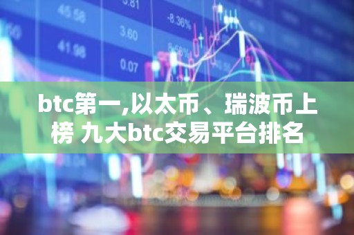 btc第一,以太币、瑞波币上榜 九大btc交易平台排名