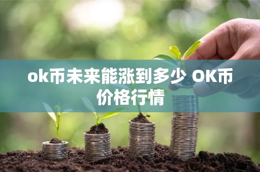 ok币未来能涨到多少 OK币价格行情