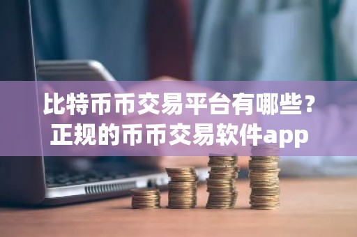 比特币币交易平台有哪些？正规的币币交易软件app