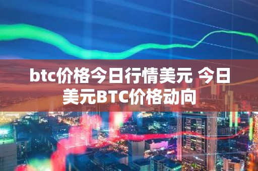 btc价格今日行情美元 今日美元BTC价格动向
