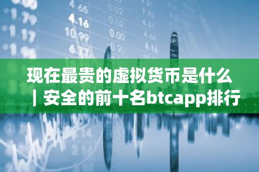 现在最贵的虚拟货币是什么｜安全的前十名btcapp排行榜