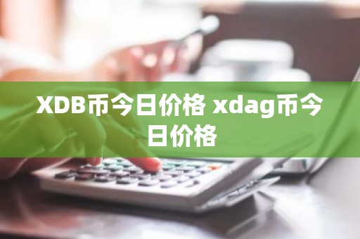 XDB币今日价格 xdag币今日价格