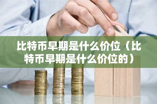 比特币早期是什么价位（比特币早期是什么价位的）