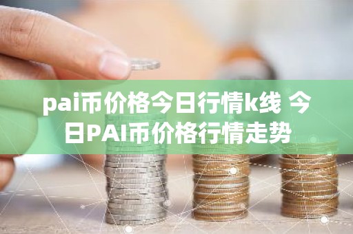 pai币价格今日行情k线 今日PAI币价格行情走势