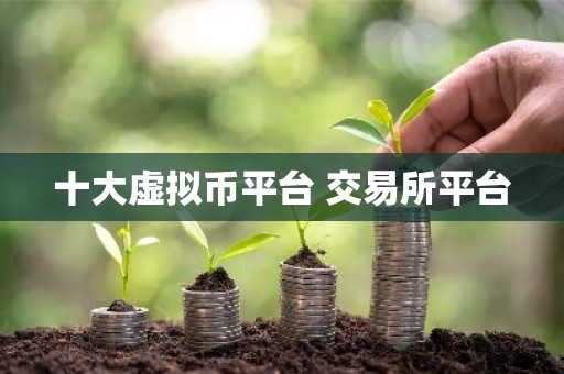 十大虚拟币平台 交易所平台