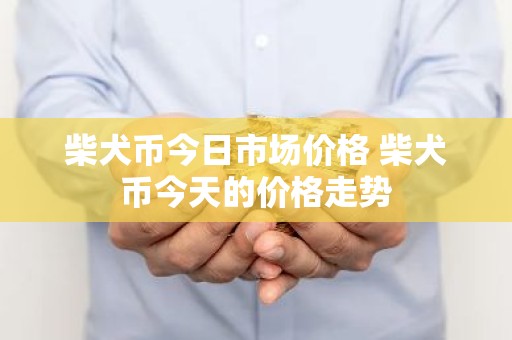 柴犬币今日市场价格 柴犬币今天的价格走势