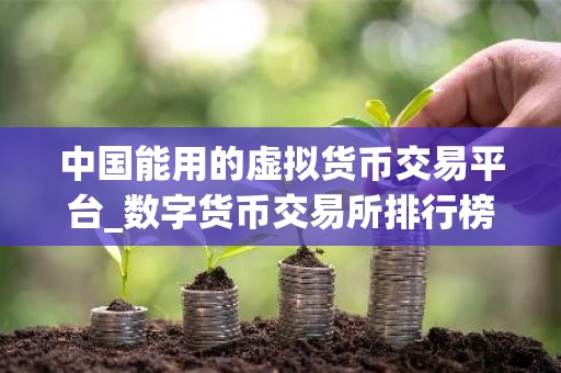 中国能用的虚拟货币交易平台_数字货币交易所排行榜