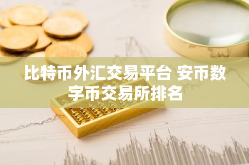 比特币外汇交易平台 安币数字币交易所排名