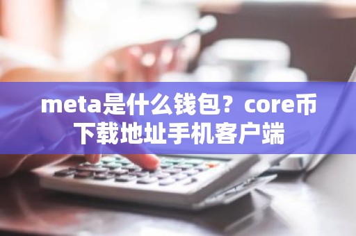 meta是什么钱包？core币下载地址手机客户端