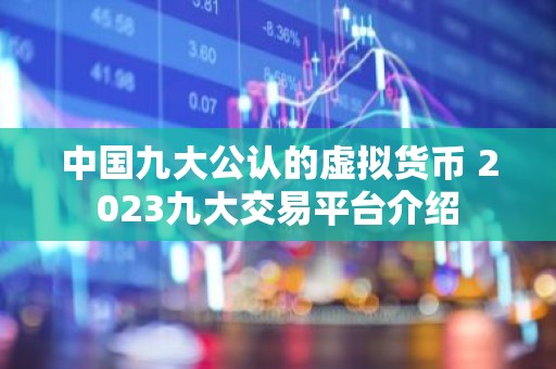 中国九大公认的虚拟货币 2023九大交易平台介绍